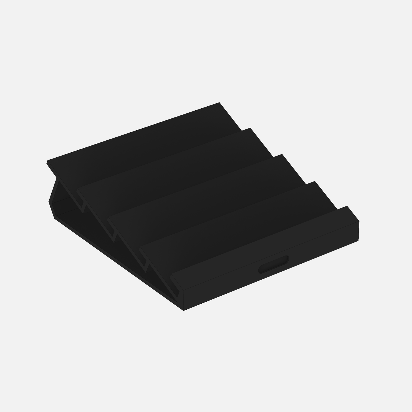 Store Front Glass Showcase Risers